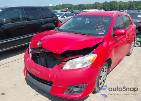 2010 Toyota Matrix z USA, uszkodzony, nr VIN 2T1KU4EEXAC511697
